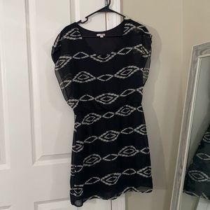 Bongo Black and White Dress